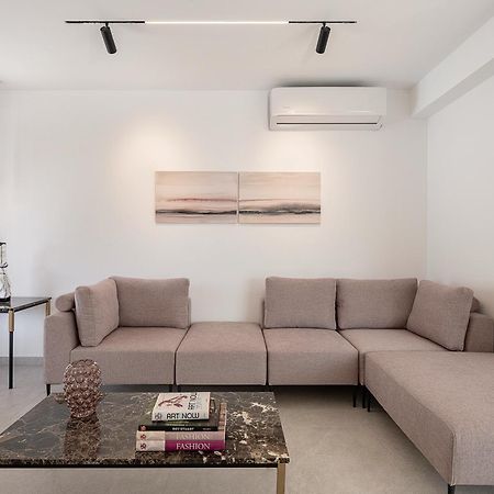 Avrilia Seaside Villa Heated Pool อัลมีรีดา ภายนอก รูปภาพ